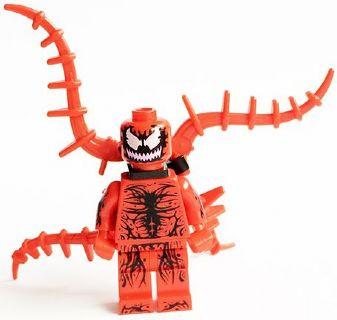 LEGO Minifigure-Carnage-Super Heroes-SH187-Creative Brick Builders